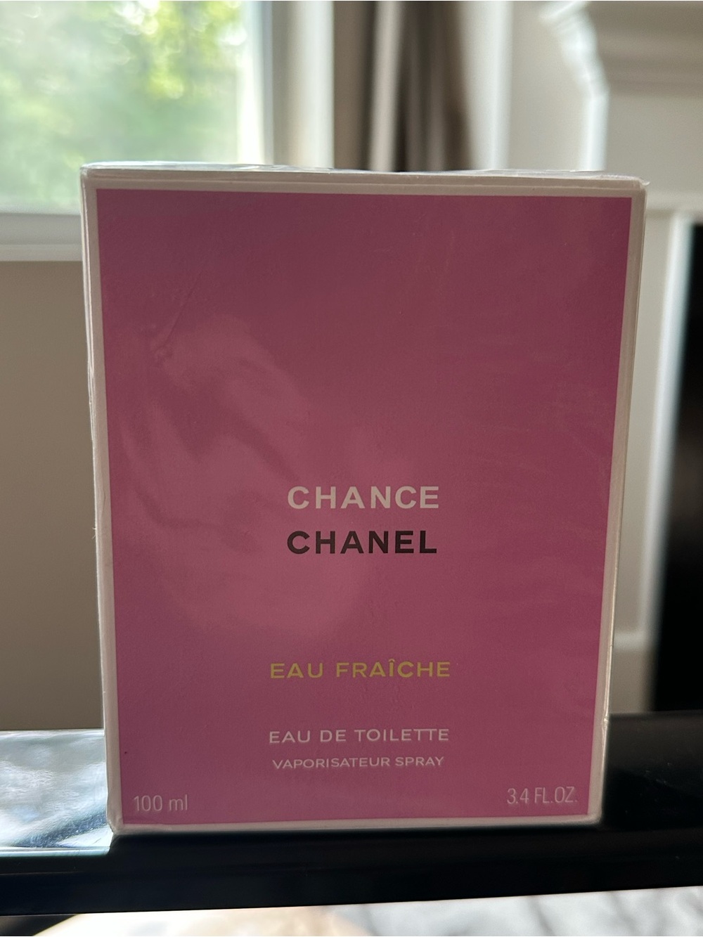 CHANEL Chance Eau de Toilette 3.4 oz / 100 brand new sealed bottle.